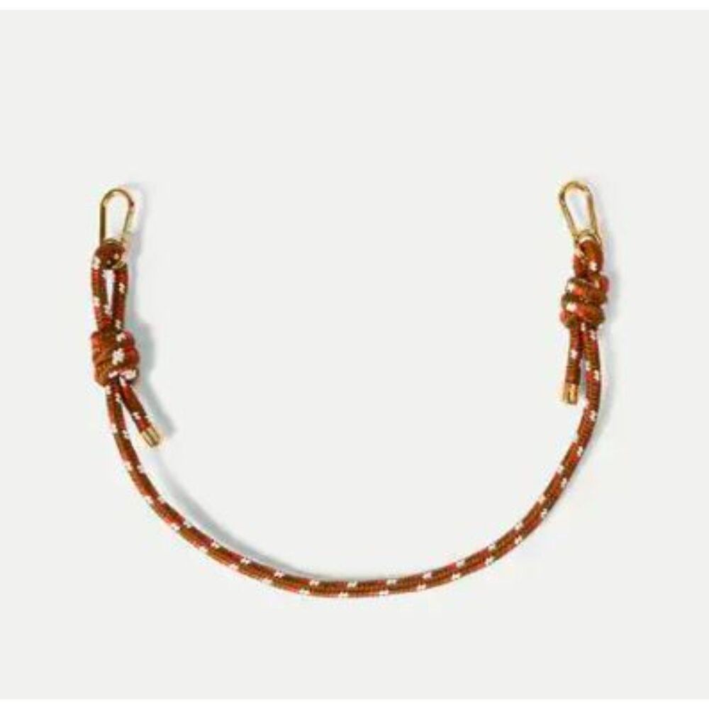 Veronica Beard Women's Paracord bag strap BELT One Size Brown NWT 148